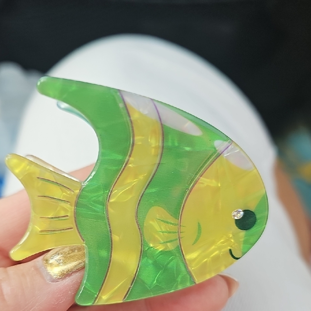 Colorful Fish Hair Clips Set - Picture 11 of 13
